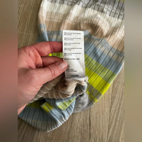 Daily Practice x Anthropologie Tuvalu Sweater Tank Dress Sky/Ciel - Size XS - Picture 7 of 7